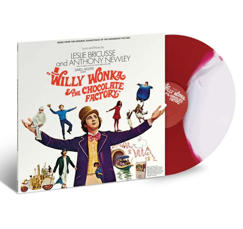 Willy Wonka & The Chocolate Factory Swirl Vinyl