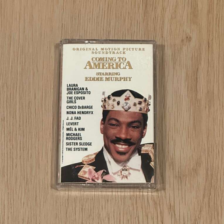 Coming To America Movie Soundtrack Cassette Tape