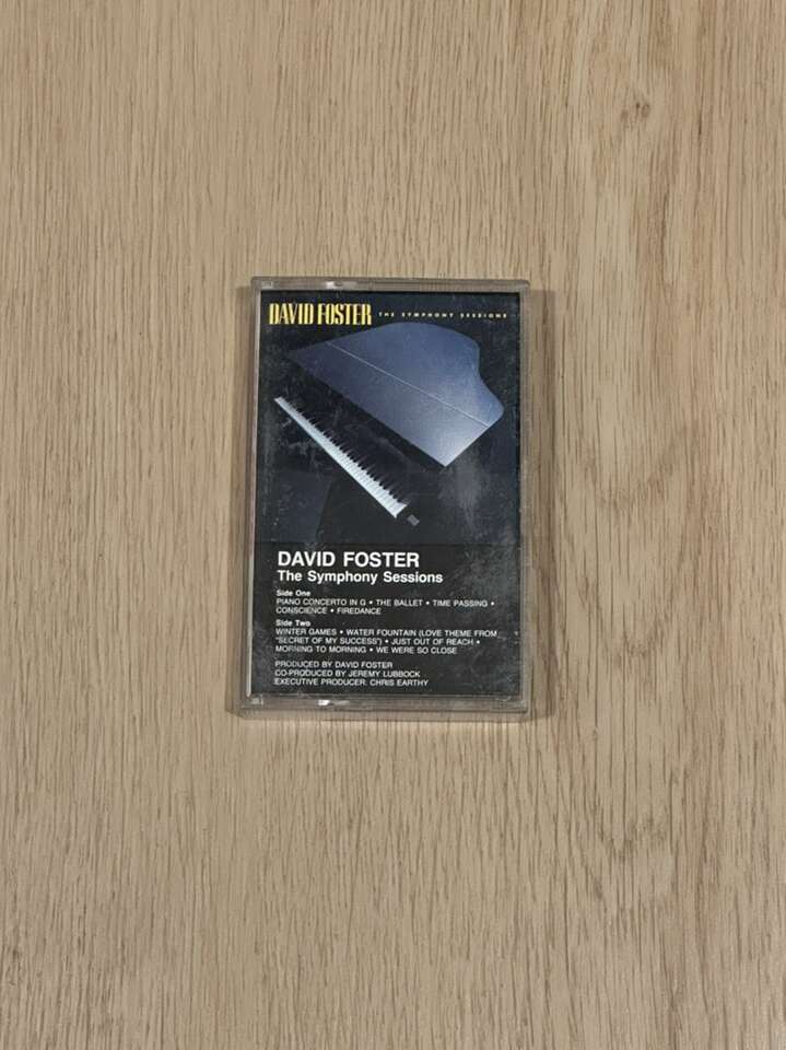 David Foster-The Symphony Sessions Cassette Tape