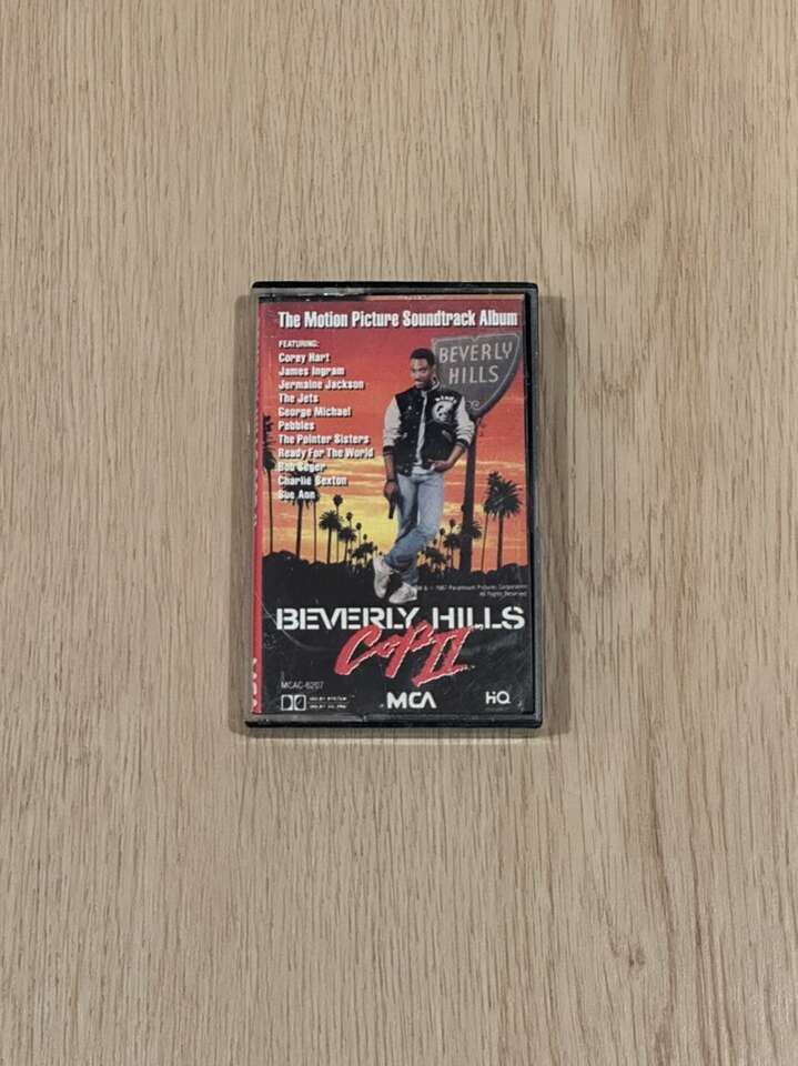 Beverly Hills Cop 2 Movie Soundtrack Cassette Tape