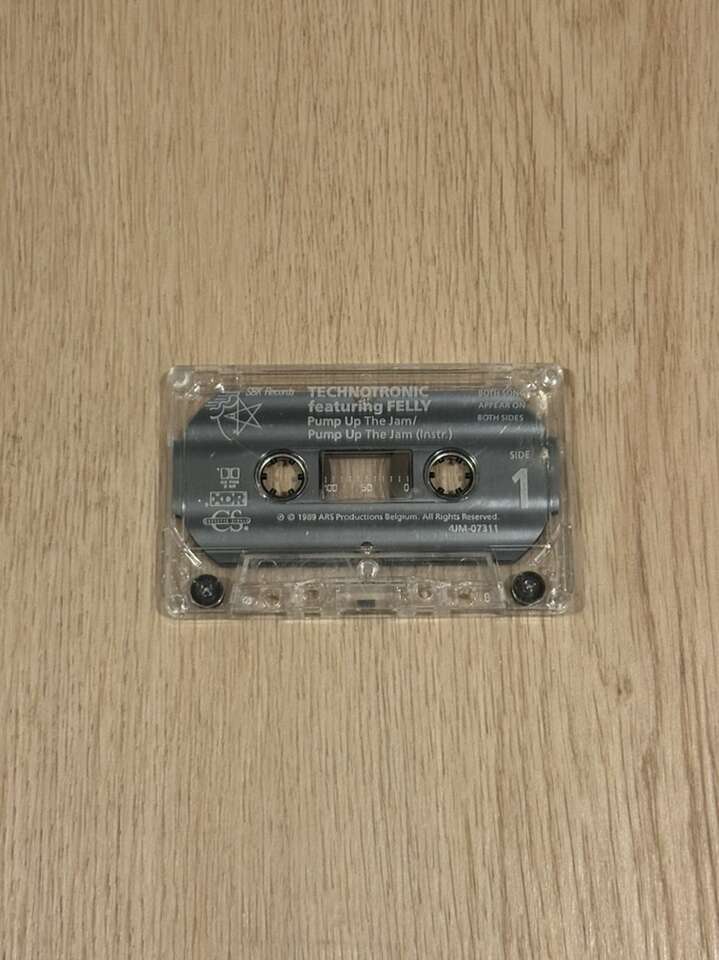 Technotronic Feat. Felly-Pump Up The Jam Cassette
