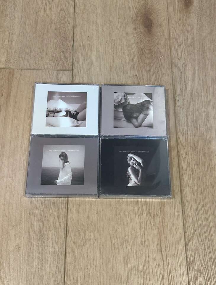 Taylor Swift Tortured Poets Department 4 CD Bundle