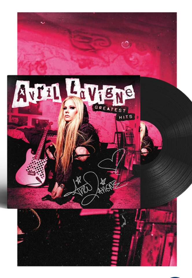 Avril Lavigne-SIGNED Greatest Hits Vinyl 401/1000
