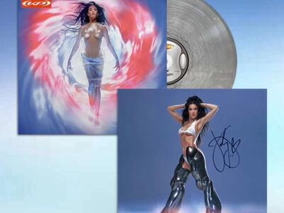 Katy Perry-SIGNED 143 Silver Vinyl-Sold Out-Sealed