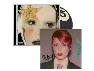 Halsey-SIGNED The Great Impersonator 90’s CD-NEW