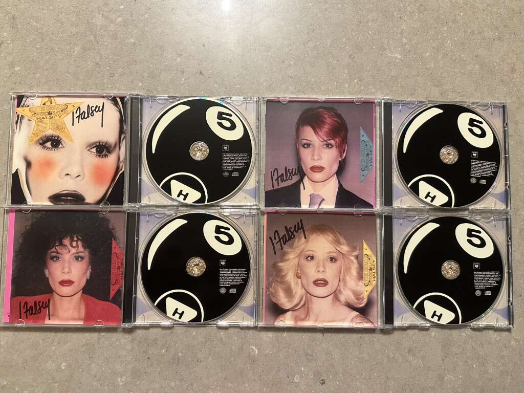 Halsey-SIGNED The Great Impersonator CD 4 Bundle