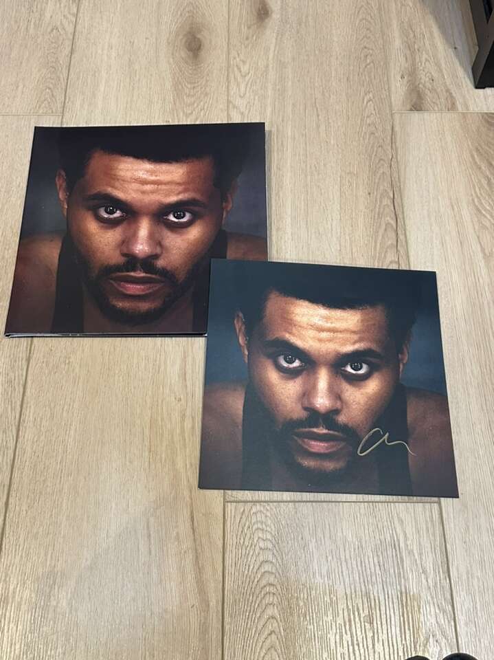 The Weeknd-SIGNED Hurry Up Tomorrow Vinyl-SEALED