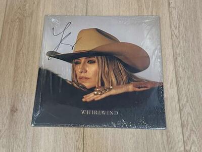Lainey Wilson-SIGNED Whirlwind Black/White Vinyl
