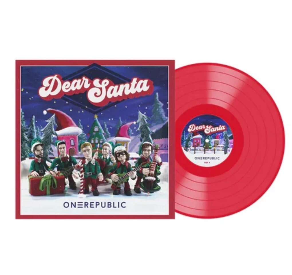 OneRepublic-Dear Santa On Red Translucent Vinyl