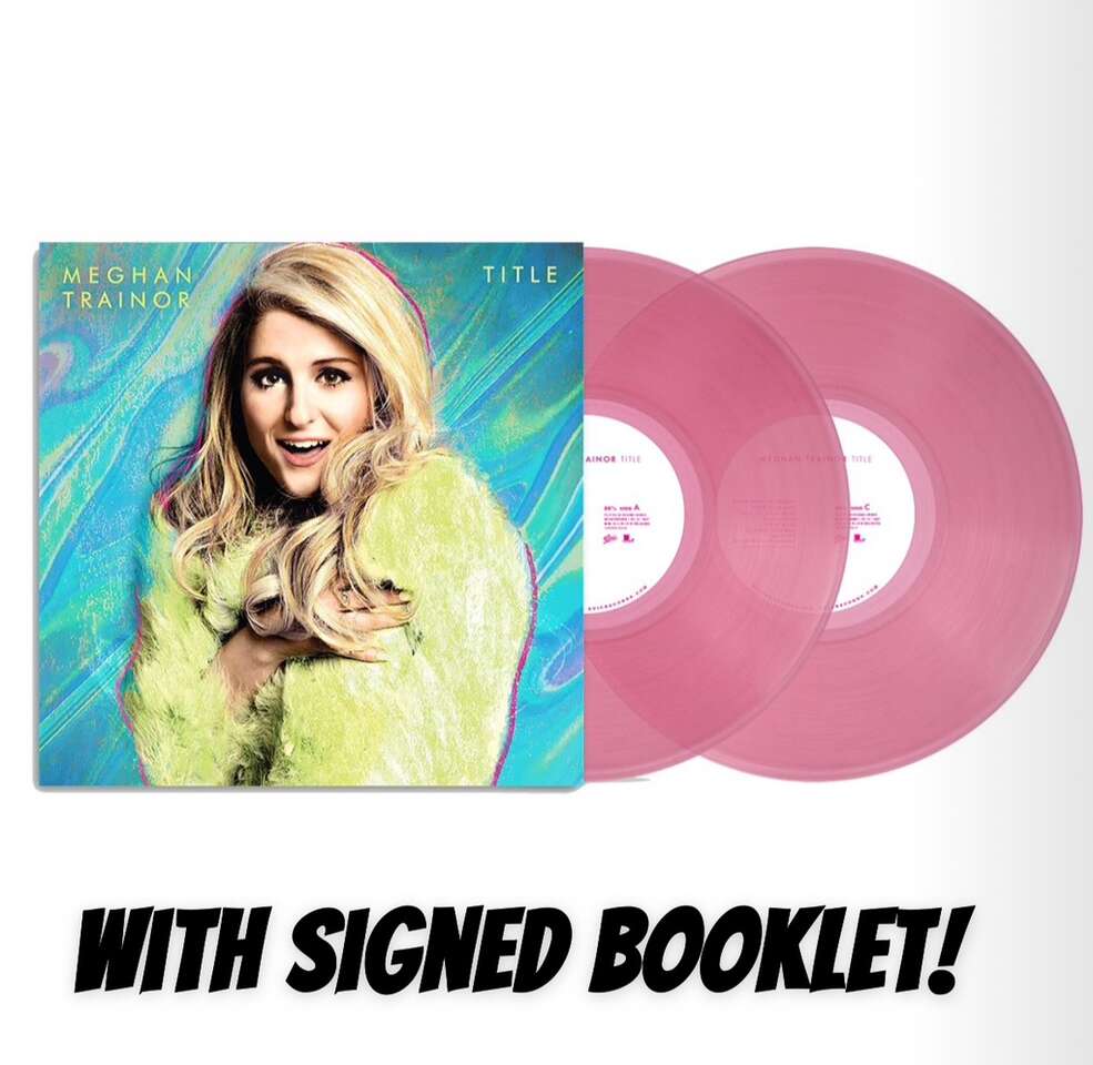 Meghan Trainor-SIGNED Title 10th Anniversary Vinyl