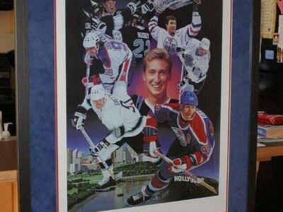Autographed - Wayne Gretzky #99 Signed Limited Edition Lithograph by Danny Day