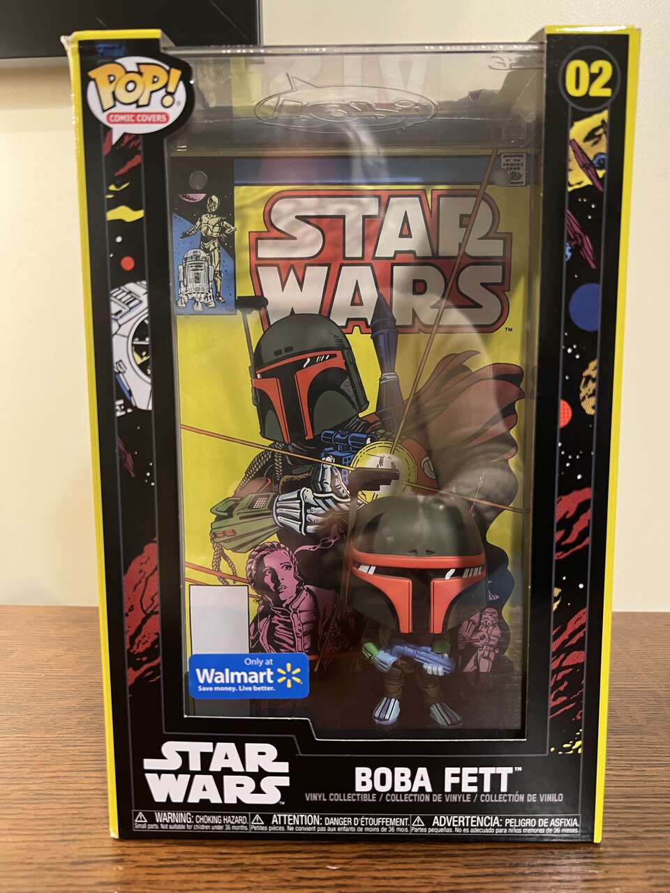 Funko Pop! Comic Cover: Star Wars - Boba Fett Vinyl Bobblehead (Walmart Exclusive)
