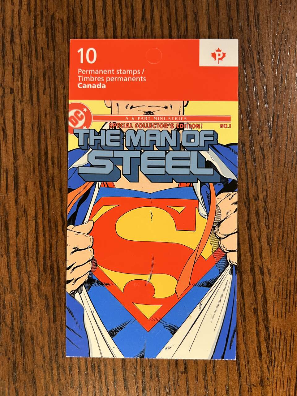 2013 Canada Post Stamps – Superman The Man of Steel, 75th Anniversary