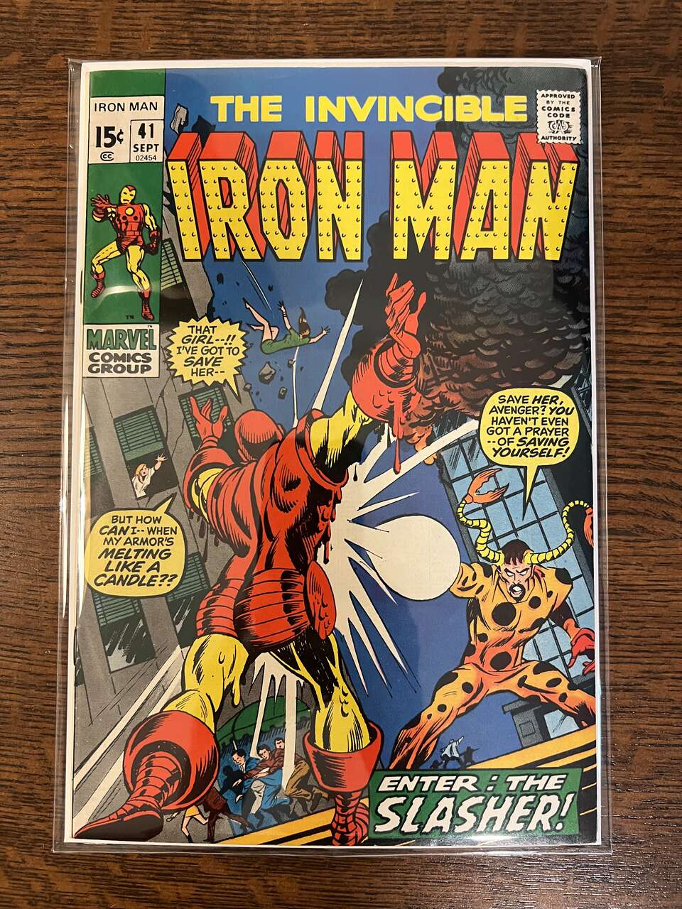 Marvel Comics Iron Man #41 from September 1971 - Beautiful Comic