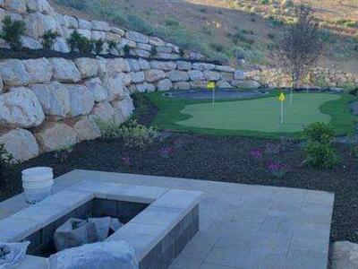 Need a bid on a Rock Retaining Wall, Excavation or Landscape? Give us a call!