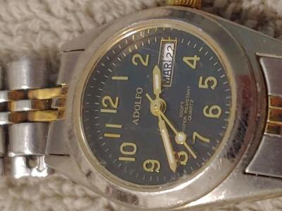 Adolfo Ladies watch brand new battery