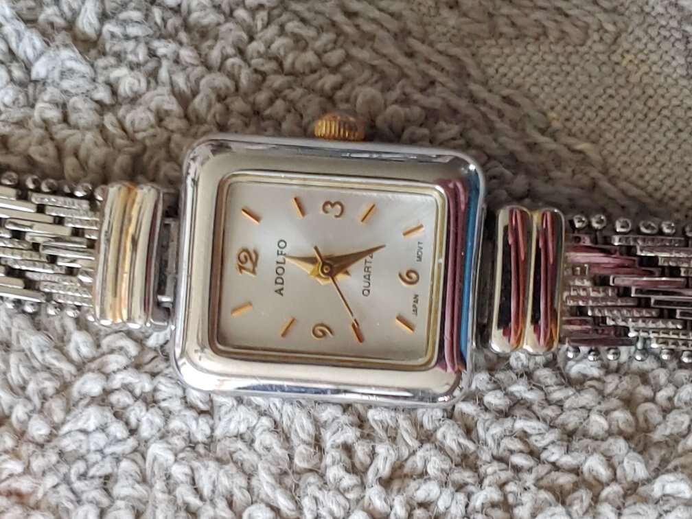 Adolfo Colorful Ladies watch with Japanese Movemen