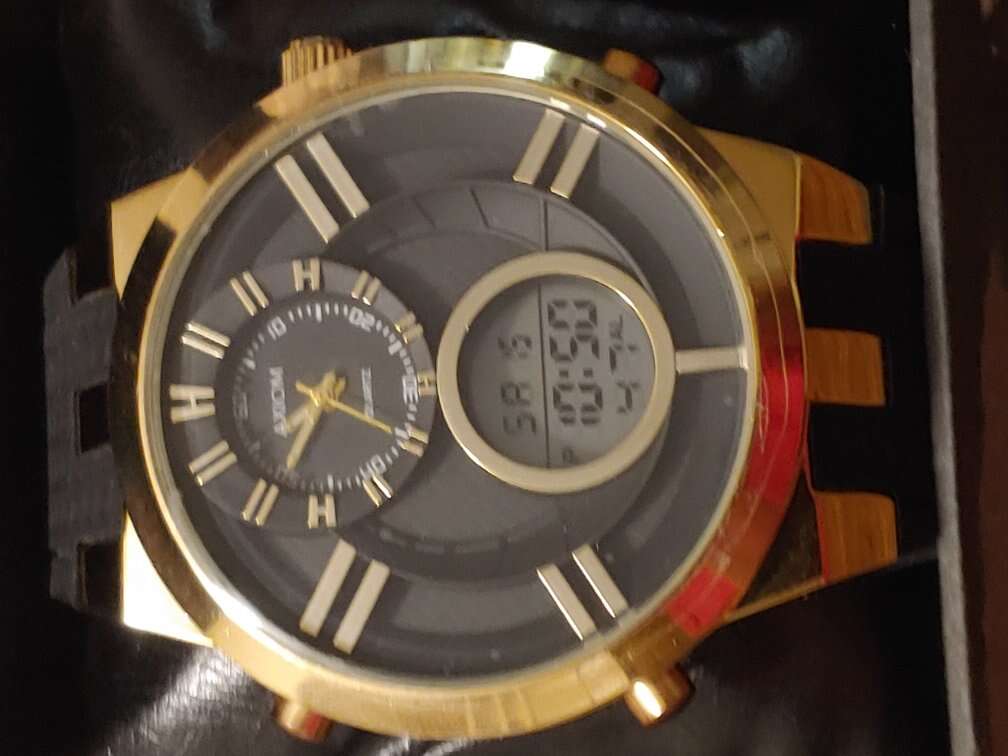 Axiom Mens watch brand new with box and paperwork