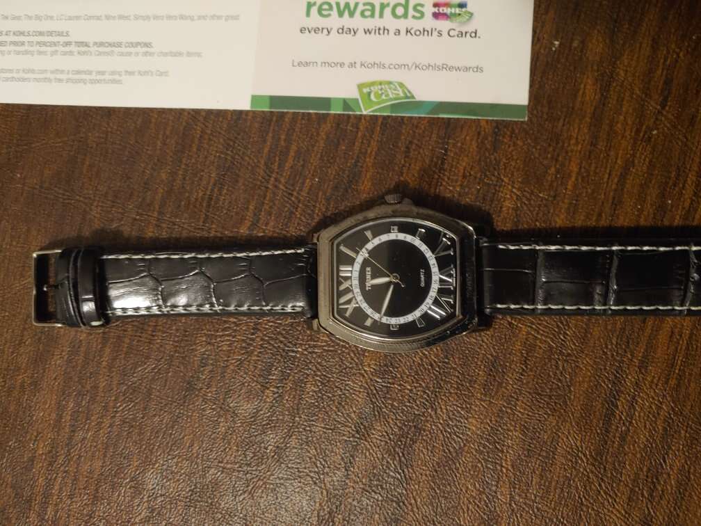 Bijoux Terner Men's watch Roman Numerals small cra