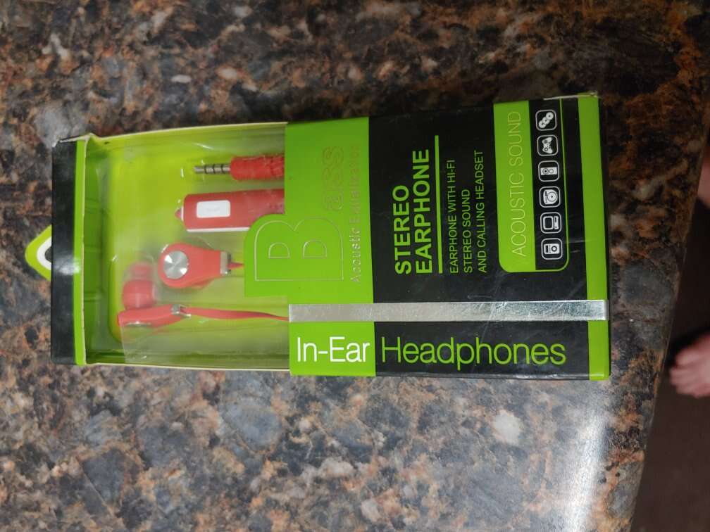 Bass acoustic equalizer stereo earphones