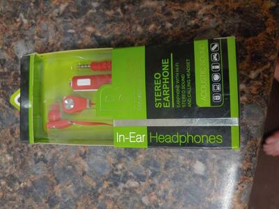 Bass acoustic equalizer stereo earphones