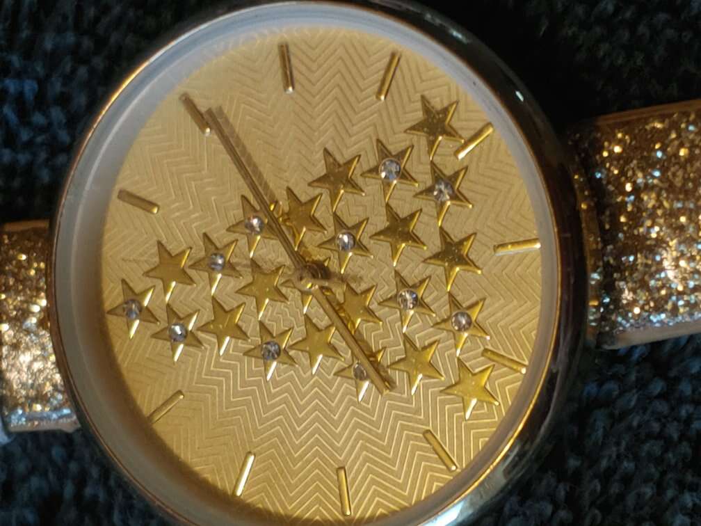 Christmas Tree watch with Quartz Movement
