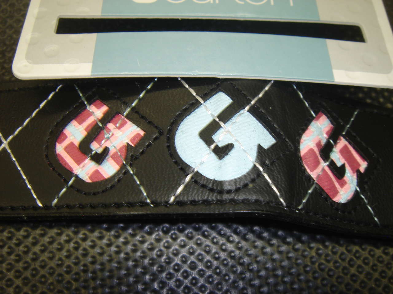 new burton snowboard GOOD LUCK leather wrist cuffs get 3 for 10.00