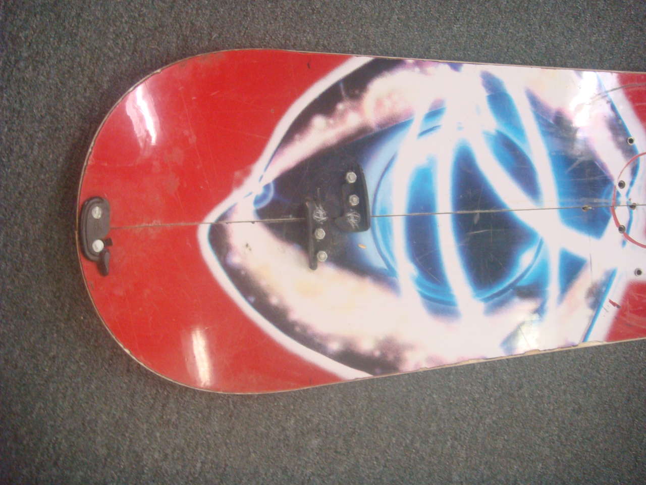 BURTON CUSTOM 164 SPLIT BOARD WITH TIP AND TAIL CLIPS