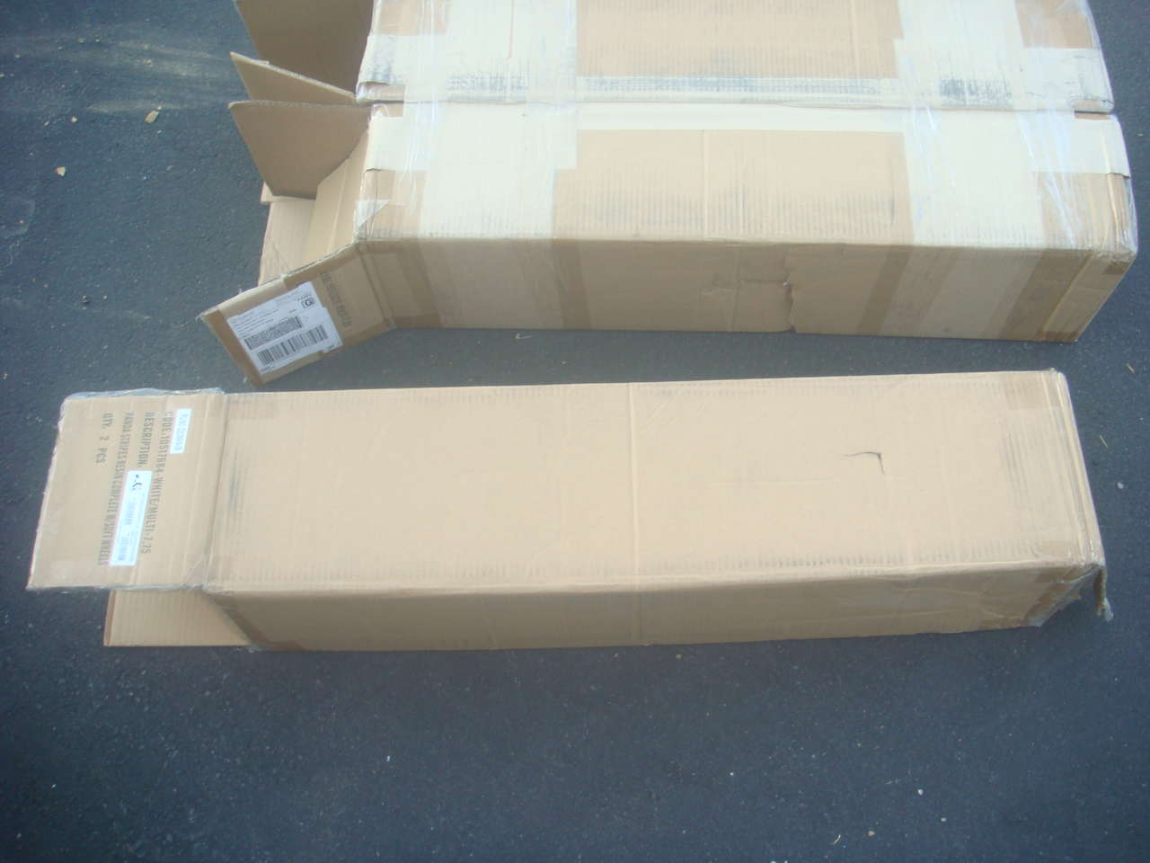 BETTER moving boxes long skinny skateboard box for longer items APROX 32inches X15 inchesX18 inches