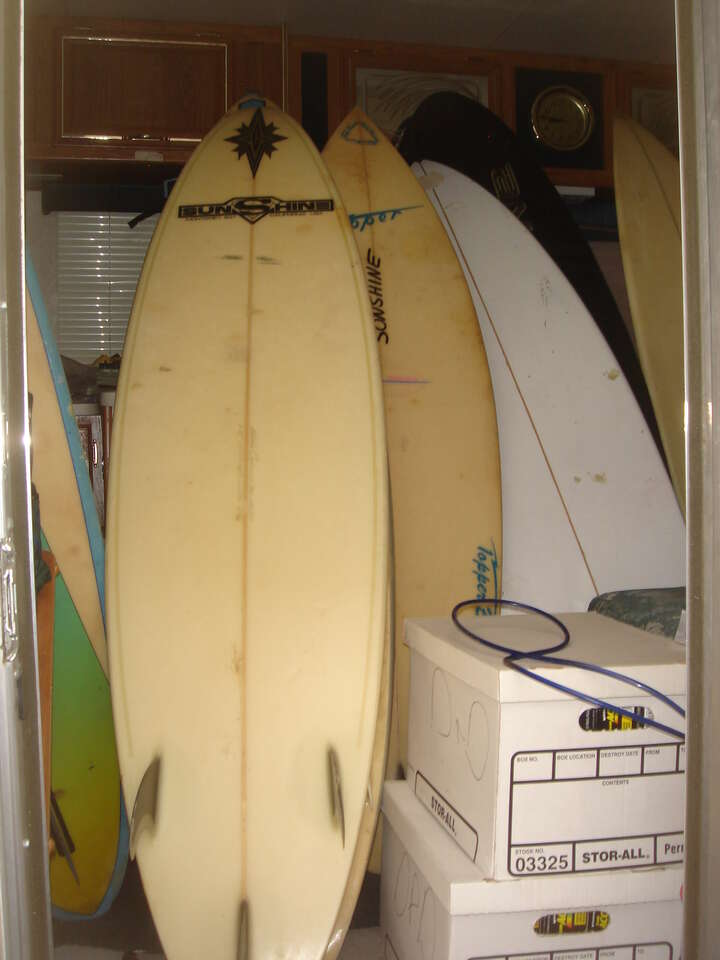 40 YEAR COLLECTION OF VINTAGE SURFBOARDS SOLD ONE AT A TIME surf board