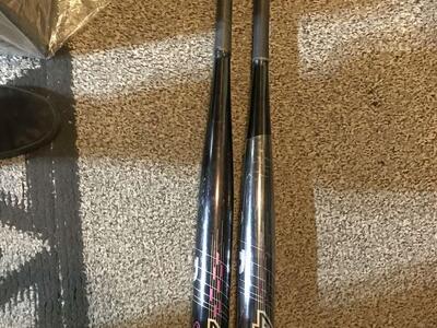 ALUMINUM BAT BASEBALL pomme' series seven 430 official softball bat made in america 34"long 30 ounces baseball