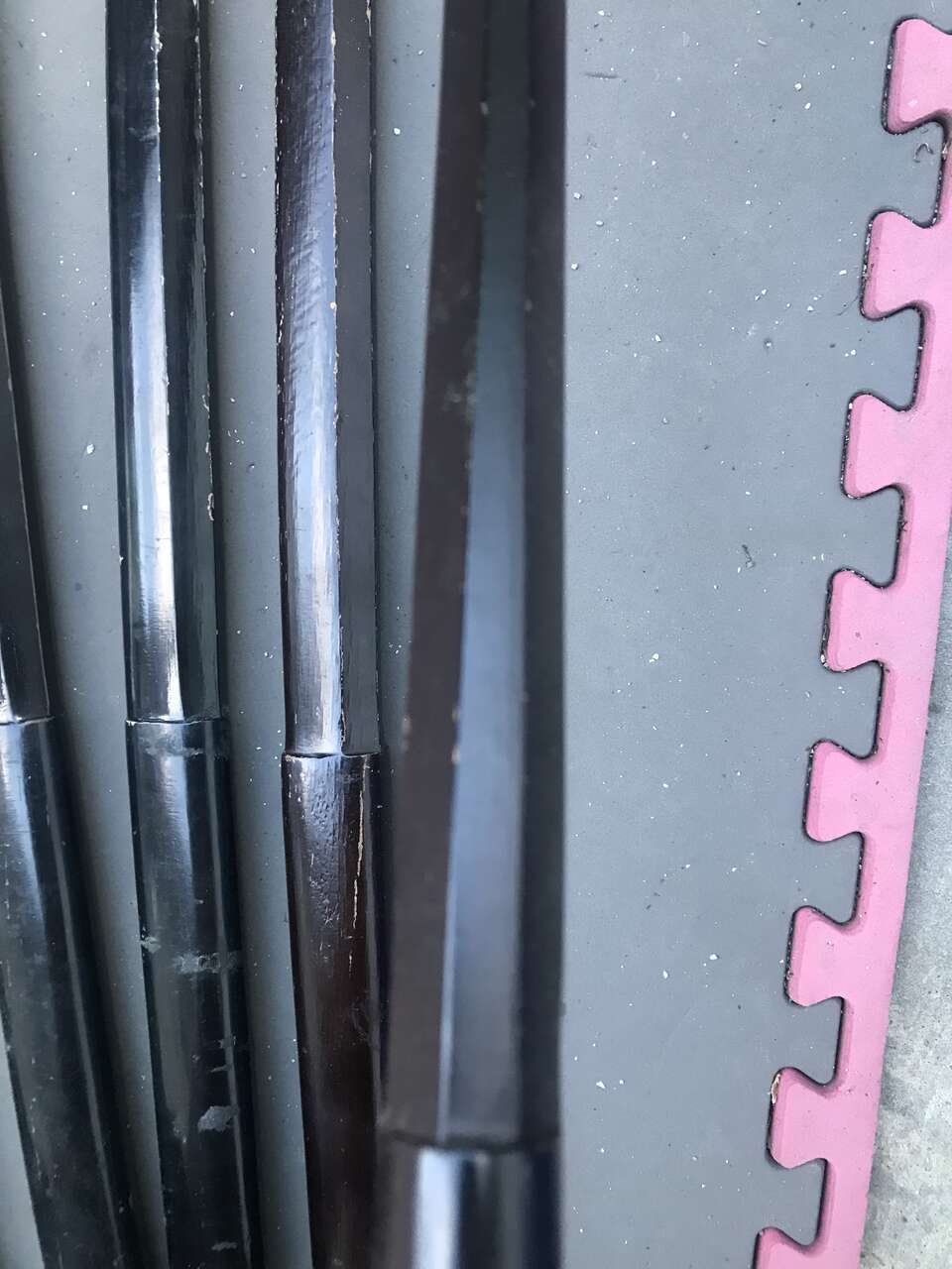 VINTAGE 1960'S wooden samurai sword 44 inches long FREE WITH THE KENDO ARMOR LISTED SEPERATELY