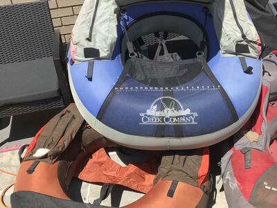 Fishing float tube river float tube