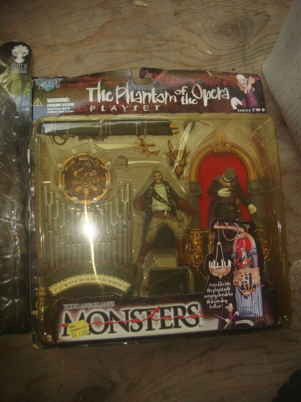 VINTAGE SPAWN PHANTOM OF THE OPERA ACTION FIGURE PLAY SET