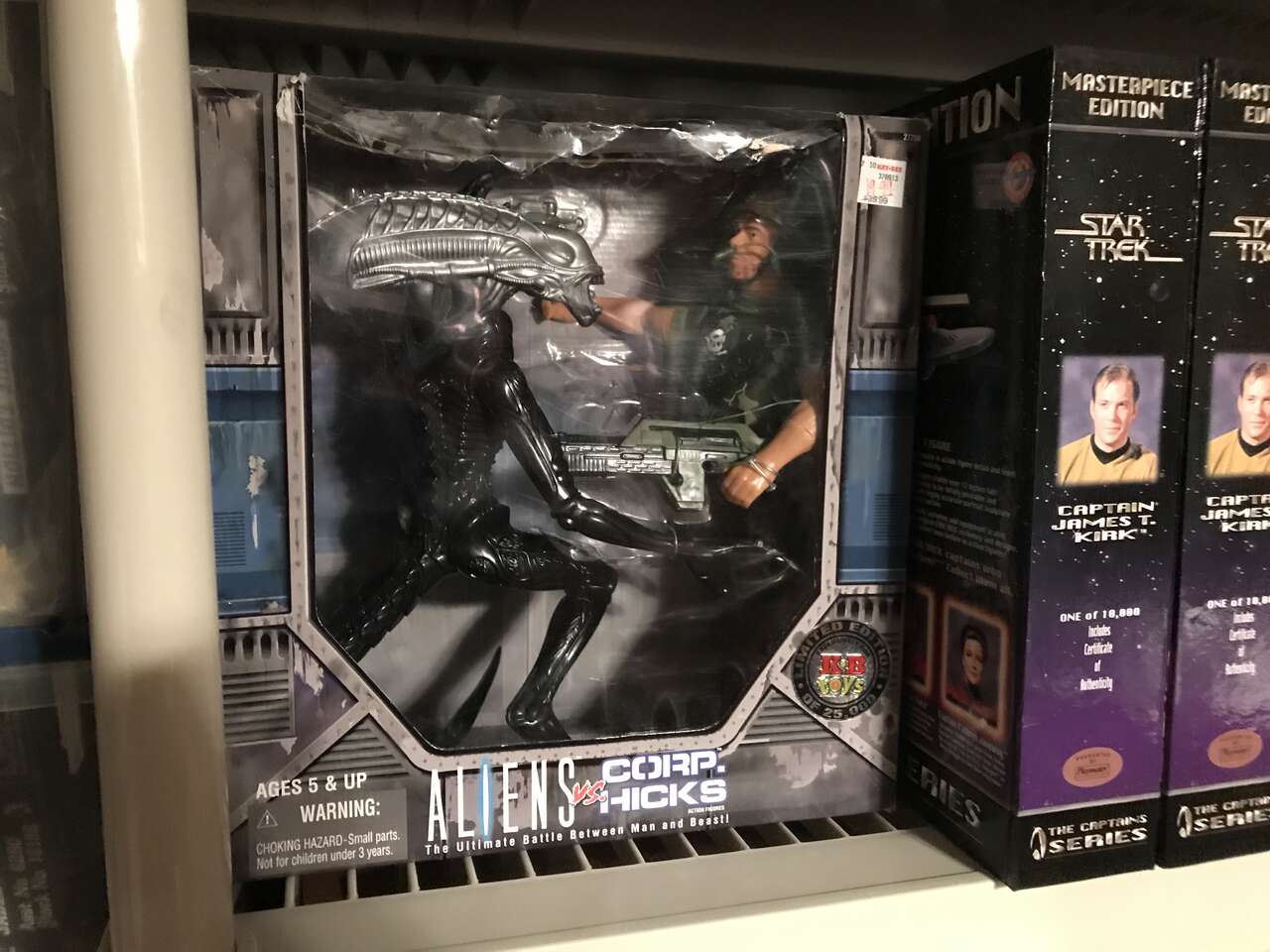 1997 Kenner Aliens Corporal Hicks Xenomorph 12 Inch Figure Doll Set KB Toys