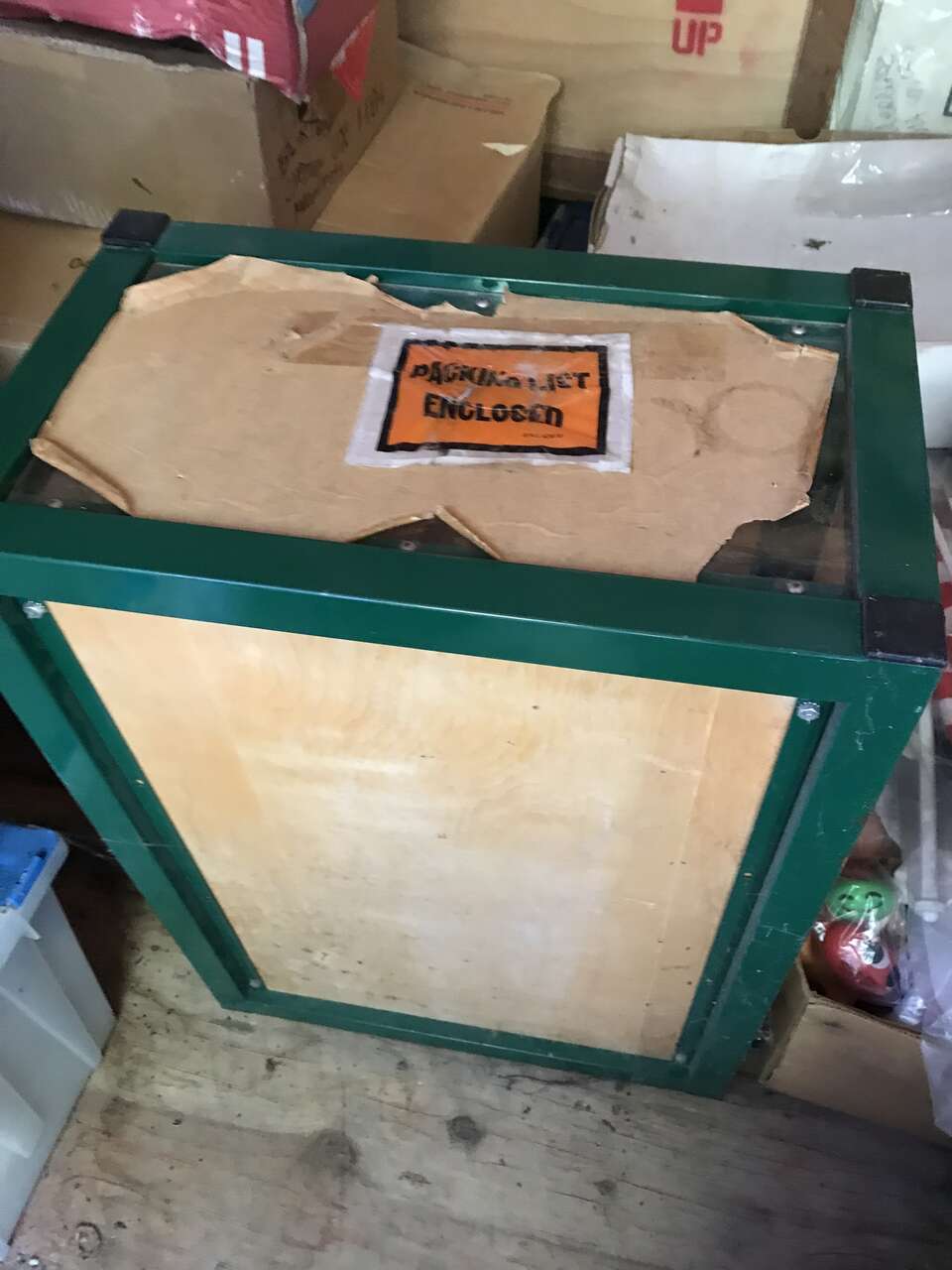 New display case for sunglass DISPLAY or CONVERT IT TO FIT anything else. COMES with keys