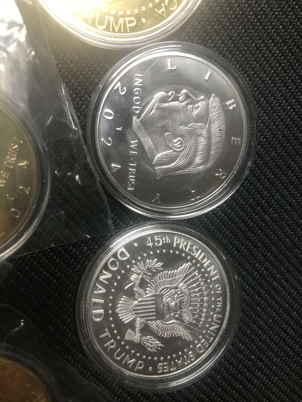 Trump 2024 save America again collector Coin in gold or silver