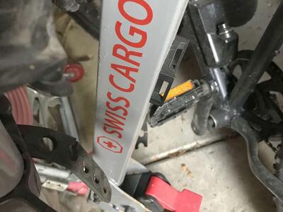 Swiss Cargo fold down 4 bike rack