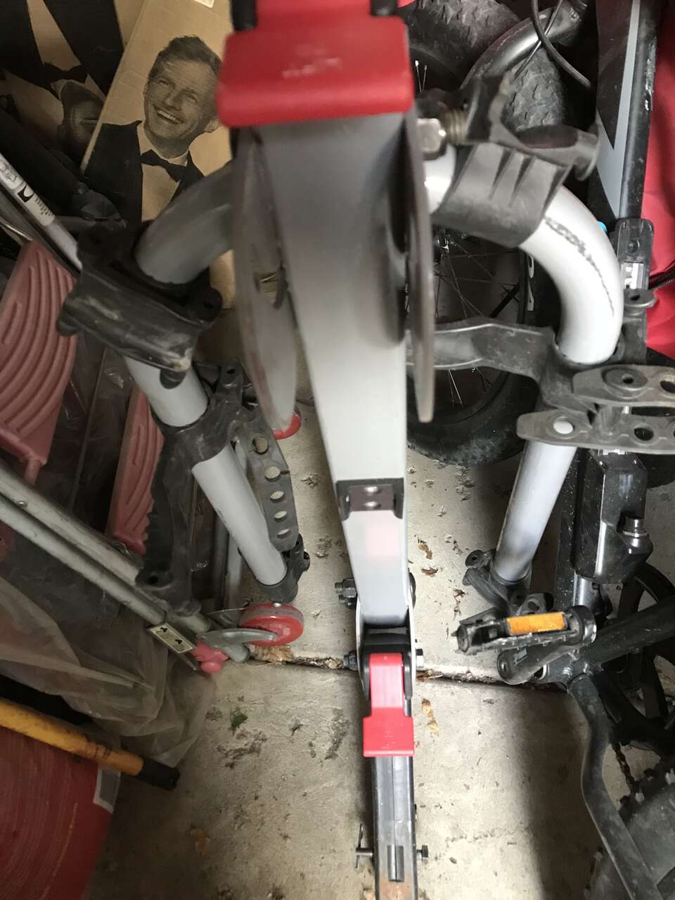 Swiss Cargo fold down 4 bike rack