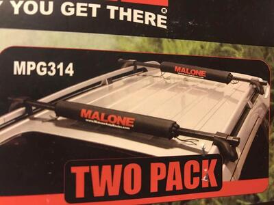 MALONE CROSSBAR RACK PADS FOR ROOF RACK
