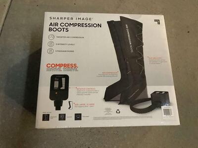 New in box air compression boots muscle recovery