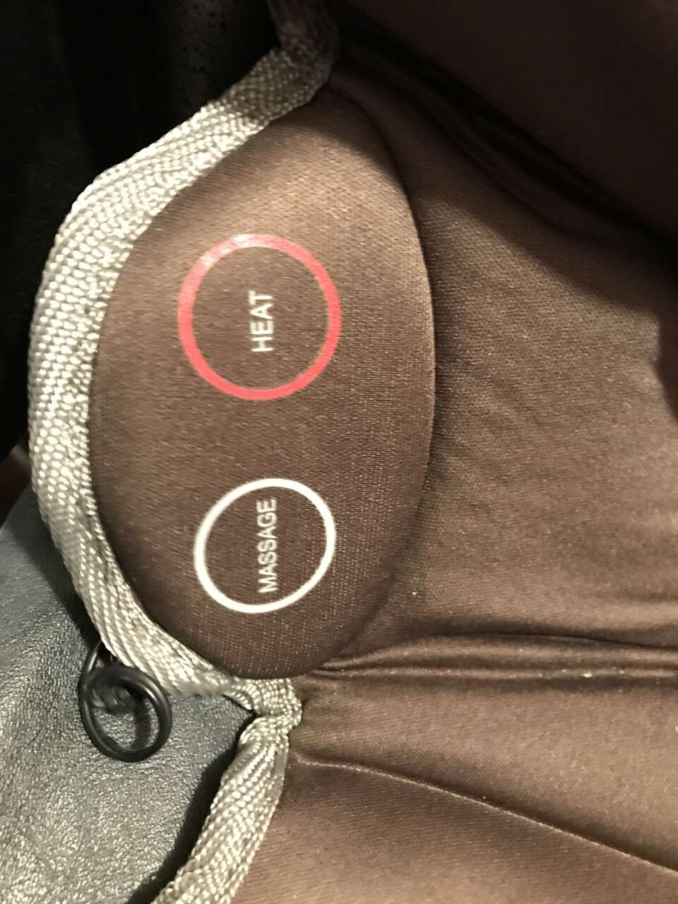 Portable massager it’s in a chair