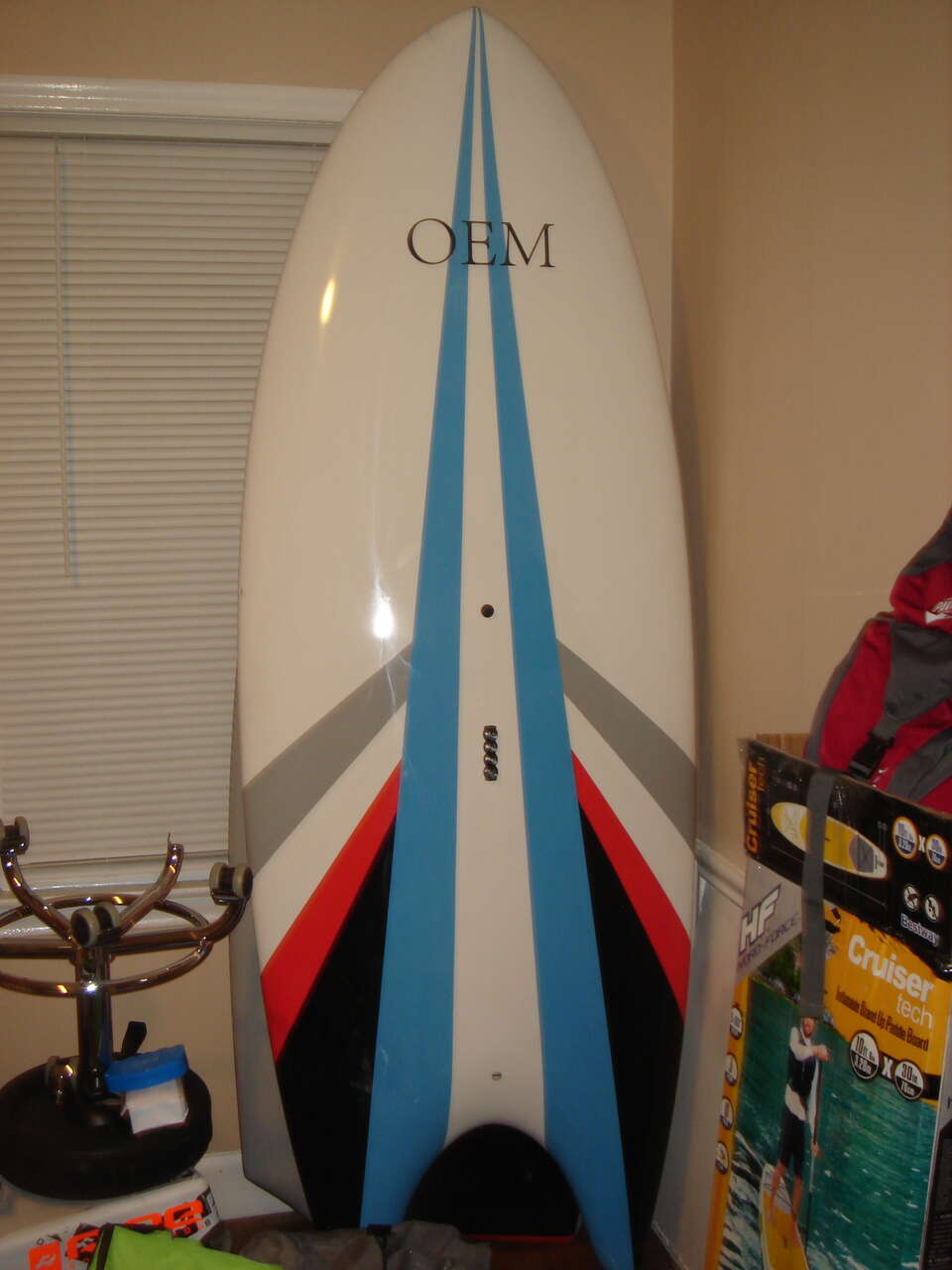 NEW OEM STAND UP PADDLEBOARD SUP 8.5X 35 WIDE AND STABLE EPOXY BOARD