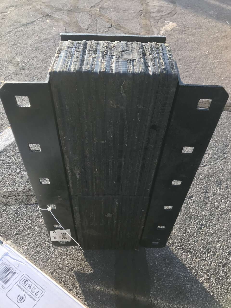 Heavy duty dock bumper