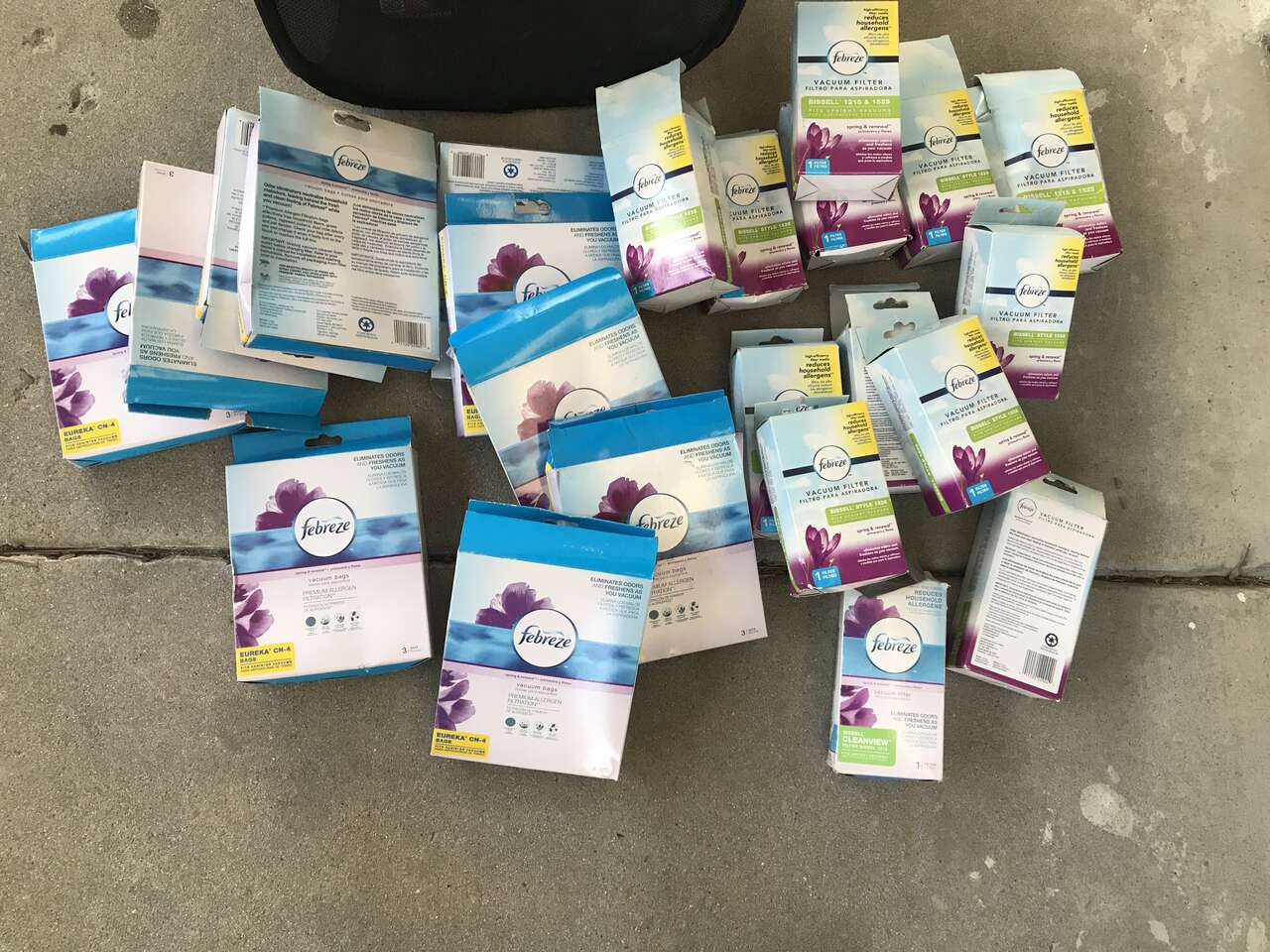 FEbreeze vacuum filters for Bissell upright