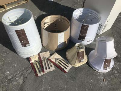 New Allen Roth lampshades large or extra large ,lamp resellers special