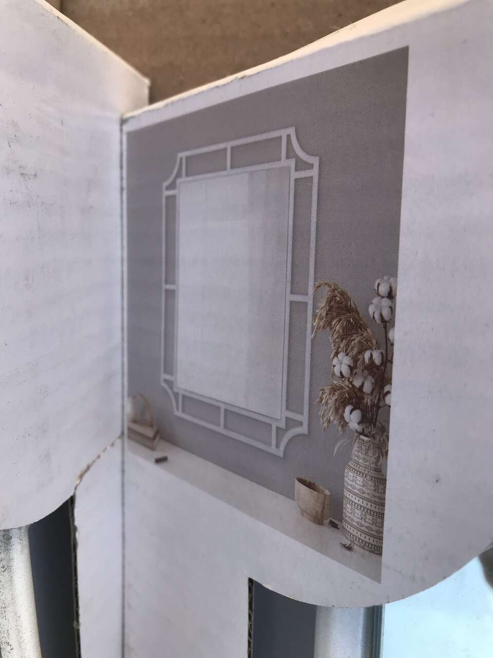 Two matching Alan Roth mirrors 24x30 brand new and