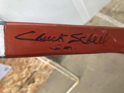 Signed Vintage CCM vector composite Hockey stick Westrom pro model