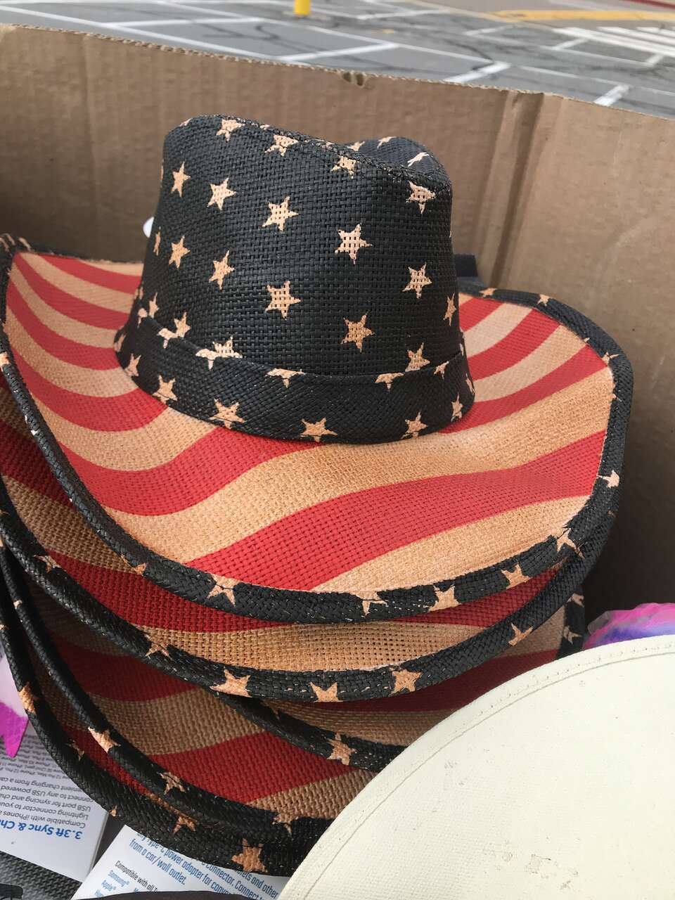 New patriotic cowboy hat