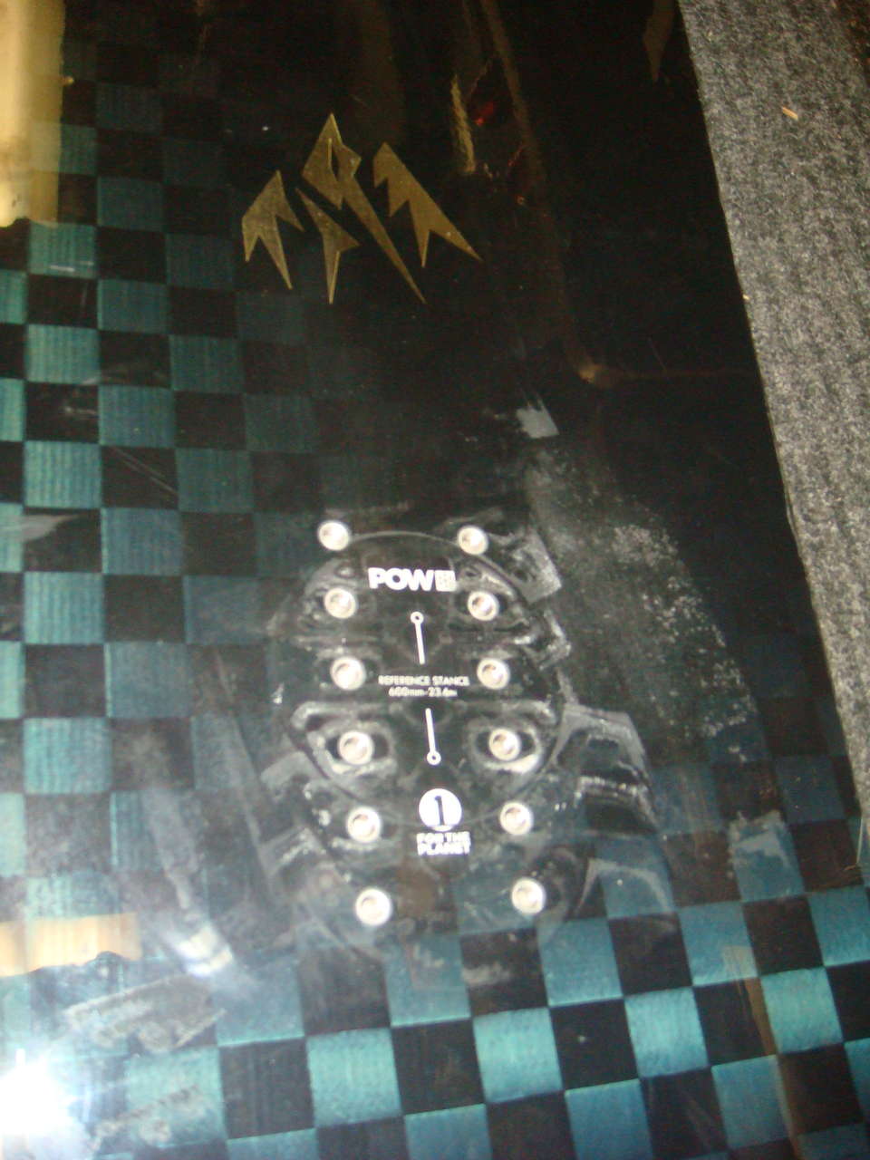 JONES AVIATOR 158CM SNOWBOARD project board (damaged) recycle reuse!